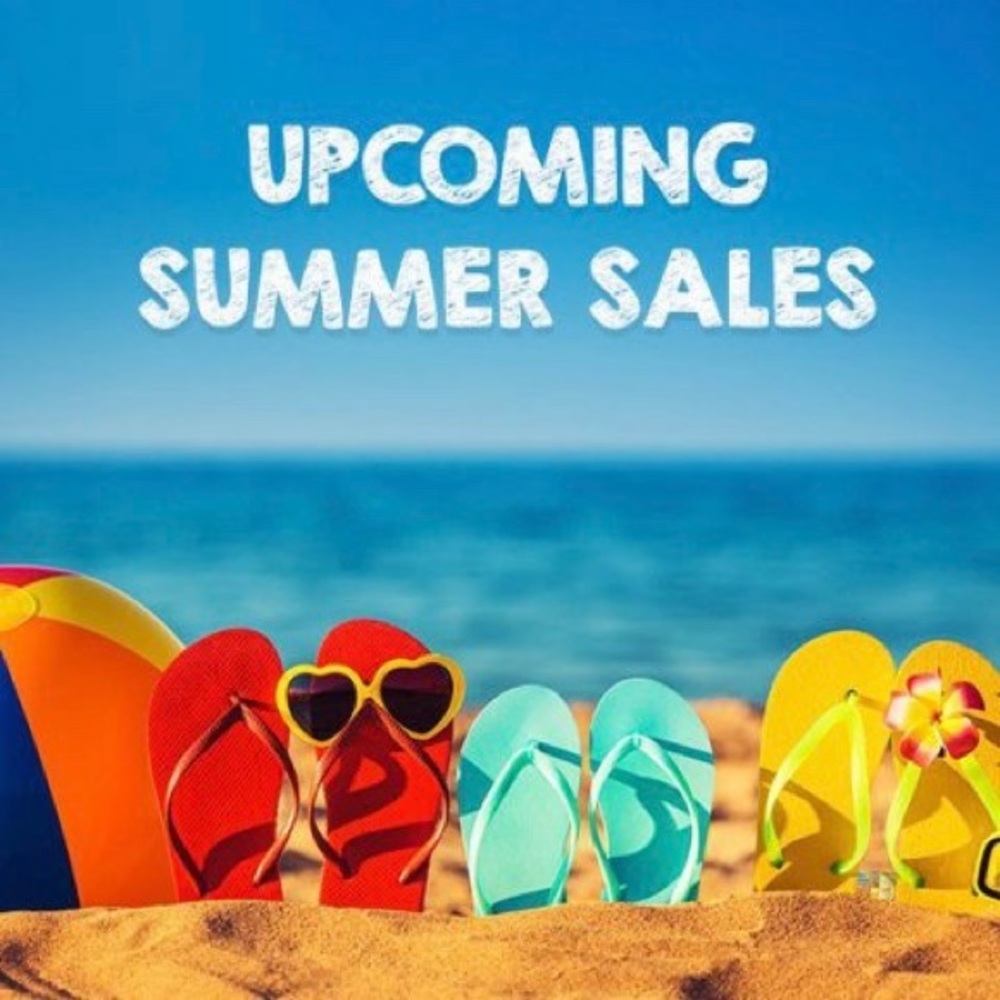 Upcoming Summer Sales